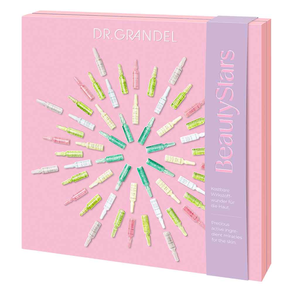 Dr. Grandel Adventskalender im rosa und lila Design